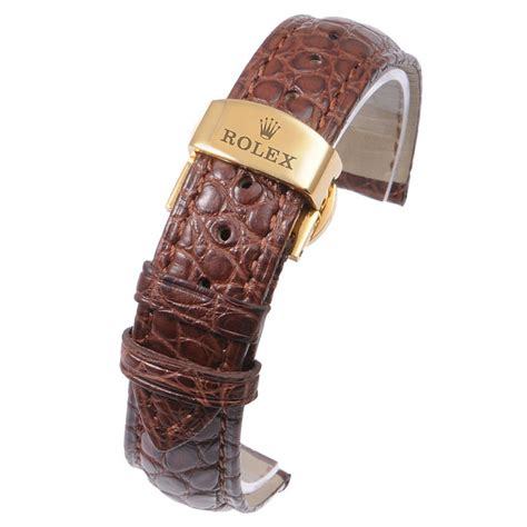 rolex alligator watch strap|Rolex bracelets for sale.